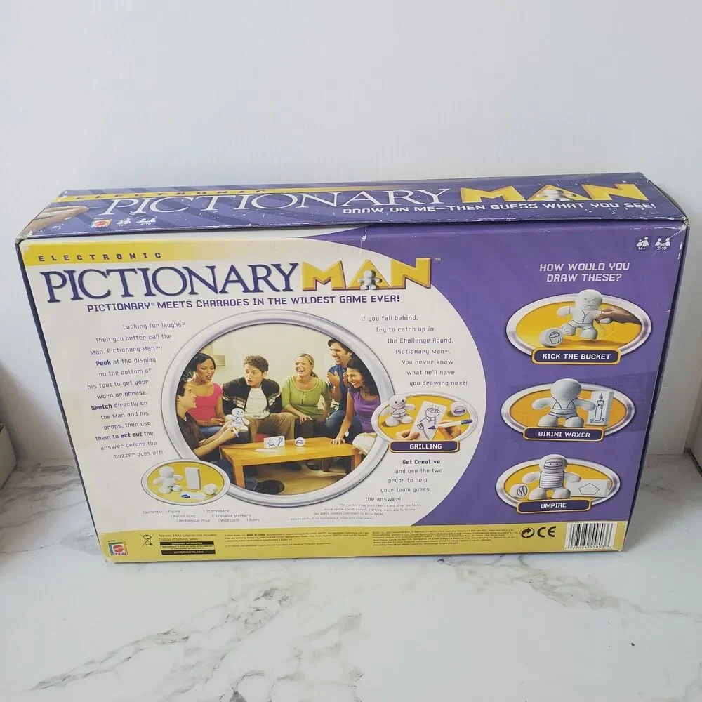 Electronic Pictionary MAN Game - GUC In Box